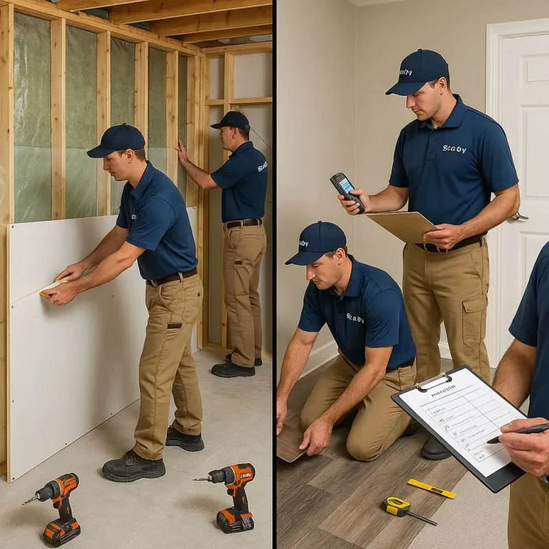 Repairs and Reconstruction process in Kenton County, KY